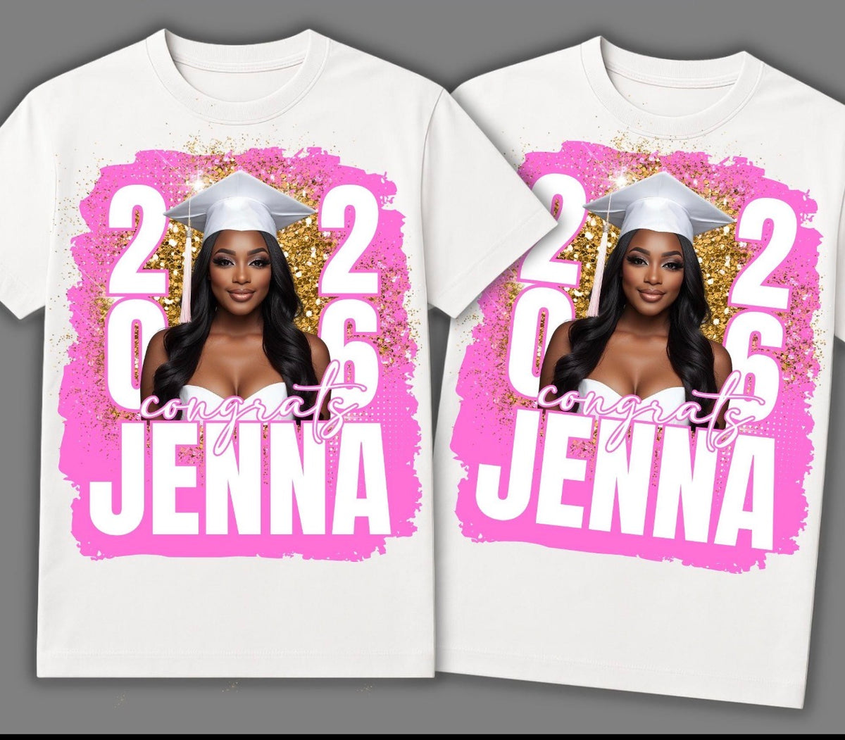 Custom T-Shirt – Graduation & Birthday